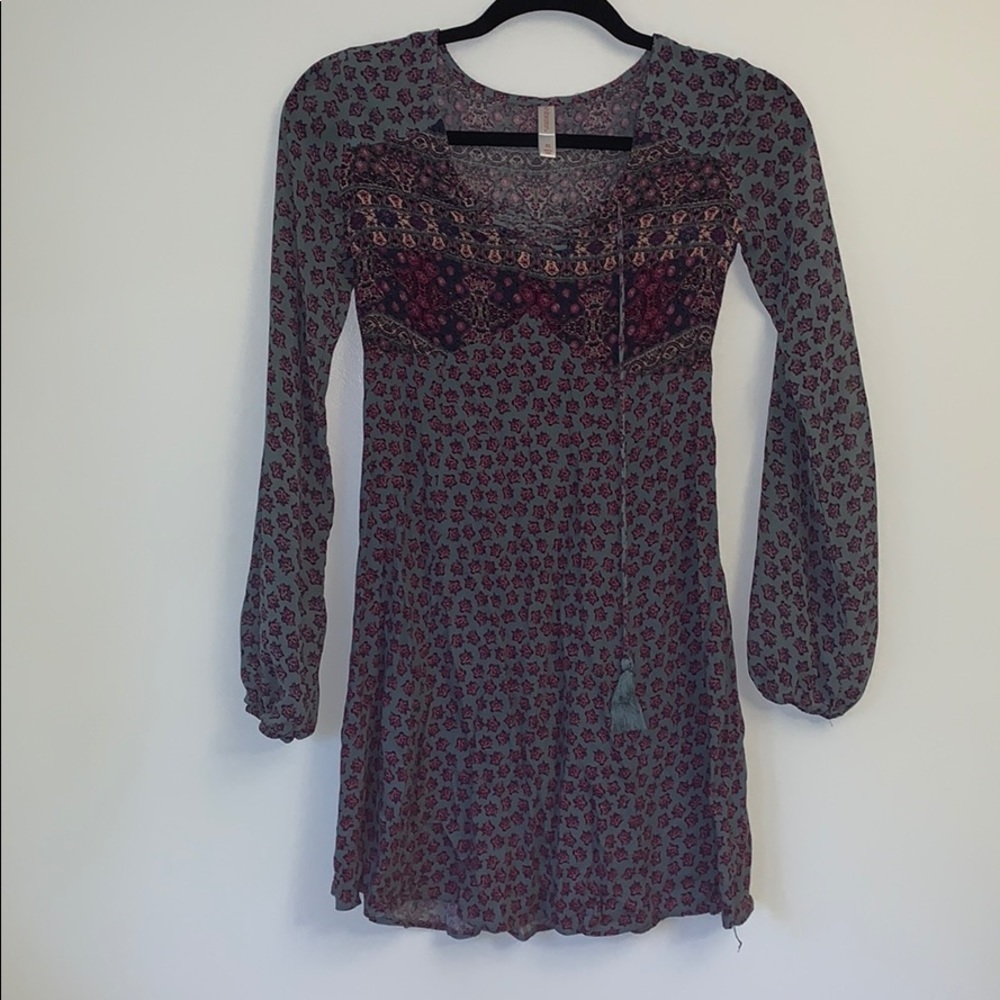 Tassel tunic top